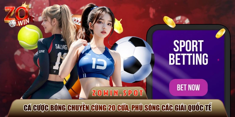 Cá Cược Bóng Chuyền Cùng 20 Cửa, Phủ Sóng Các Giải Quốc Tế