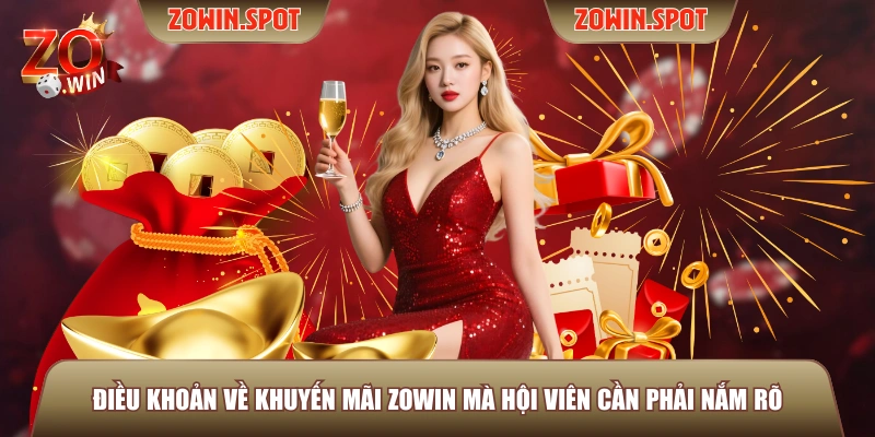 Điều khoản về khuyến mãi ZOWIN mà hội viên cần phải nắm rõ