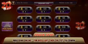 Mậu Binh Online - Tìm Hiểu Luật Chơi Chi Tiết Tại ZOWIN