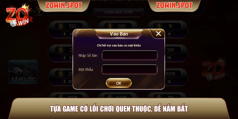 Tựa game có lối chơi quen thuộc, dễ nắm bắt
